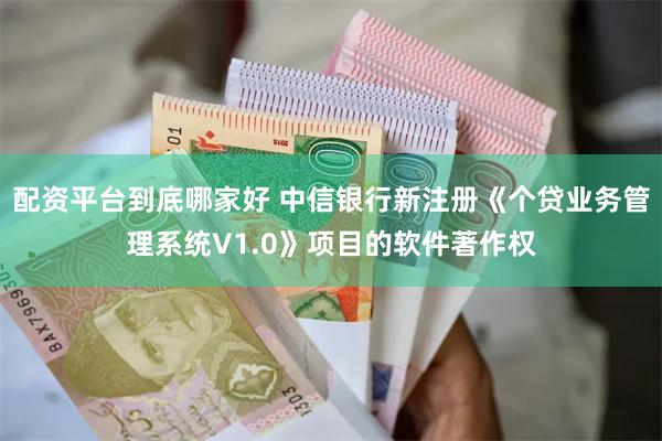 配资平台到底哪家好 中信银行新注册《个贷业务管理系统V1.0》项目的软件著作权