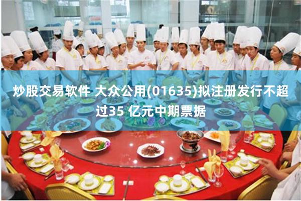 炒股交易软件 大众公用(01635)拟注册发行不超过35 亿元中期票据