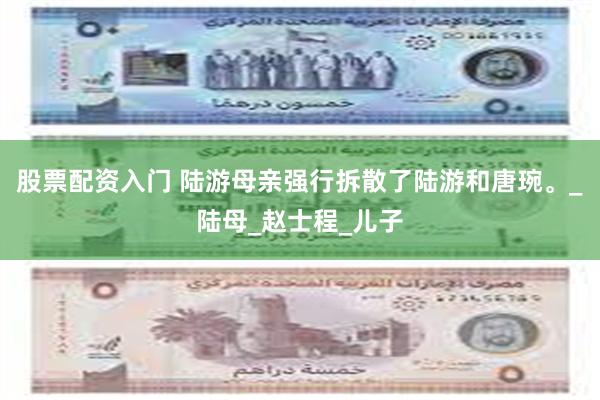 股票配资入门 陆游母亲强行拆散了陆游和唐琬。_陆母_赵士程_儿子